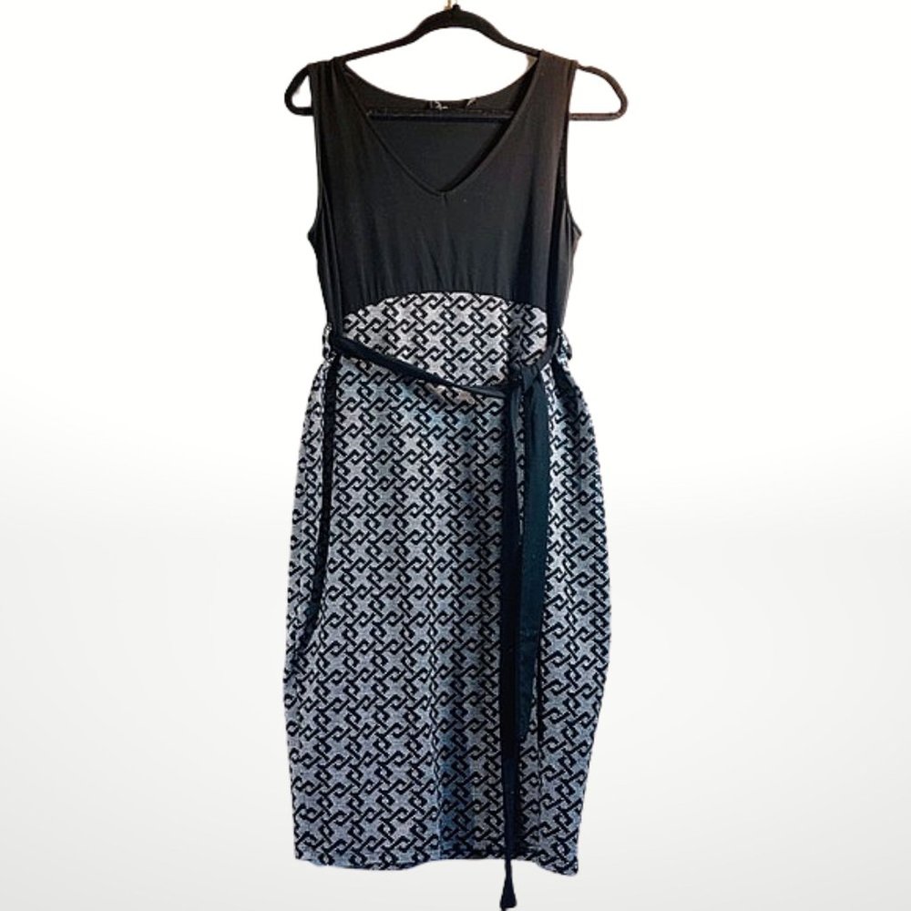 Noir Brand Maternity Dress With Belt